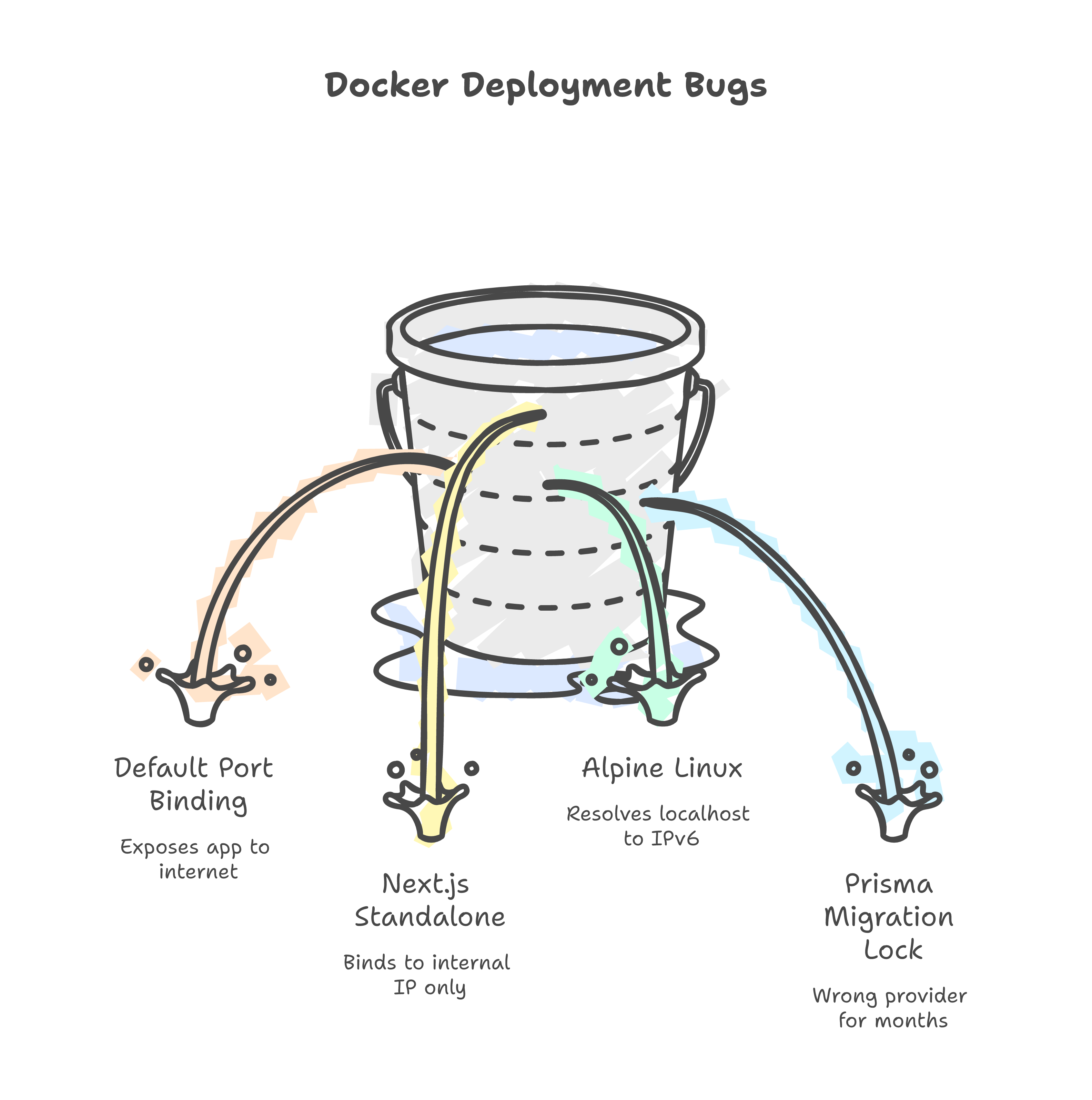 Docker Deployment Bugs